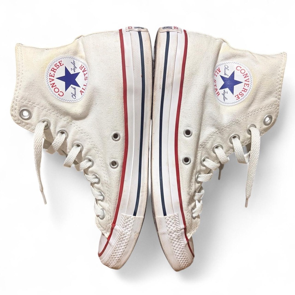 Converse Chuck Taylor All Star High Top White Sneakers M7650 Womens 8.5 Mens 6.5